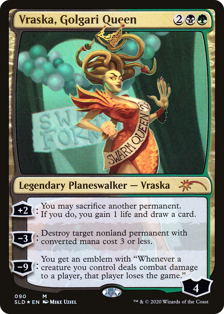 Vraska, Golgari Queen (SLD-090) - Secret Lair Drop Foil