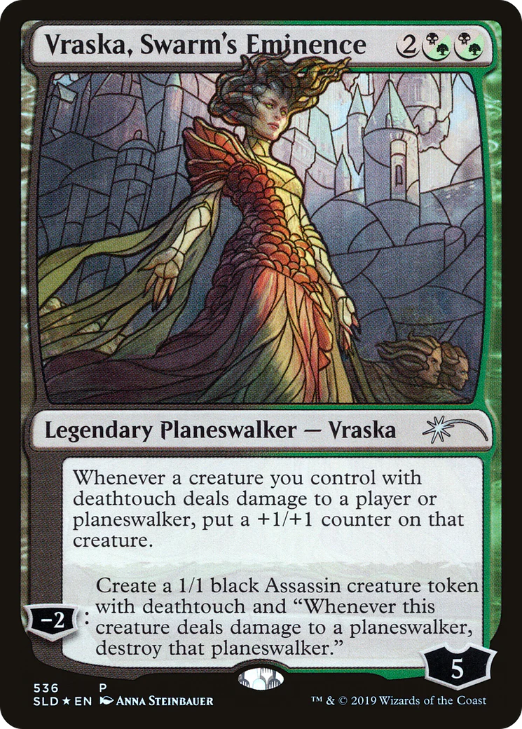 Vraska, Swarm's Eminence (SLD-536) - Secret Lair Drop Foil