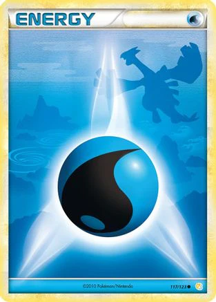 Water Energy 117/123 HeartGold SoulSilver - Common