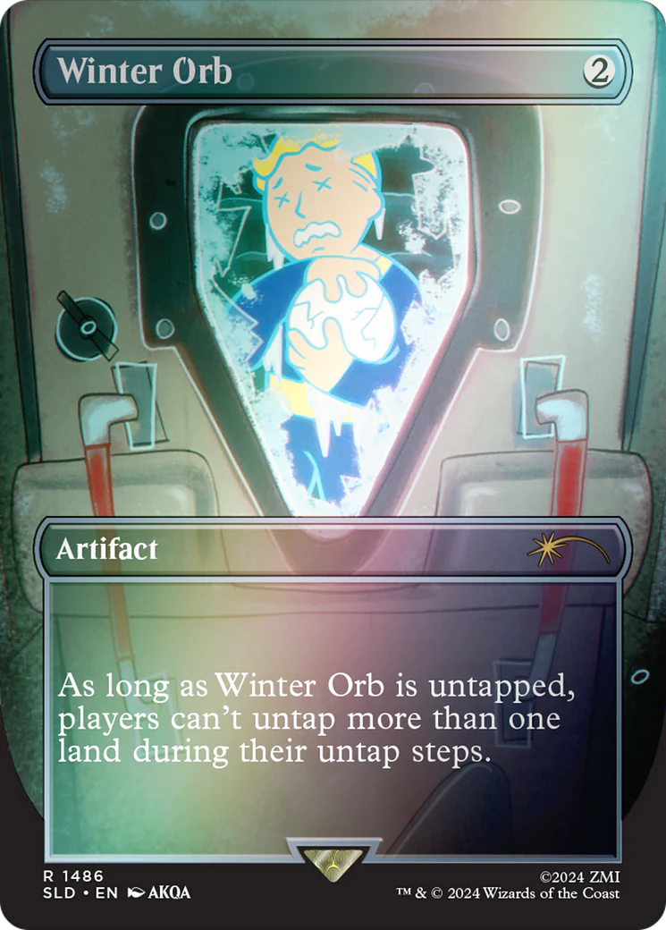 Winter Orb (SLD-1486) - Secret Lair Drop (Borderless) Foil