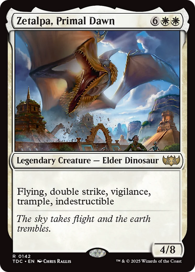 Zetalpa, Primal Dawn (TDC-142) - Commander: Tarkir: Dragonstorm